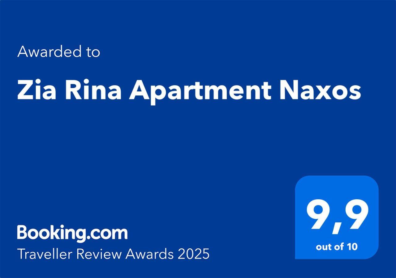 Zia Rina Apartment Naxos 贾迪尼-纳克索斯 外观 照片